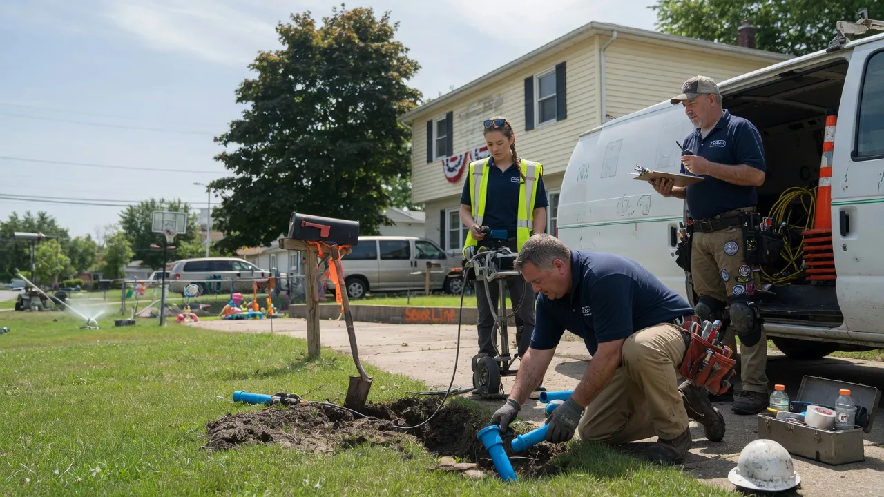 Slab Leak Repair in New Vienna, IA near me